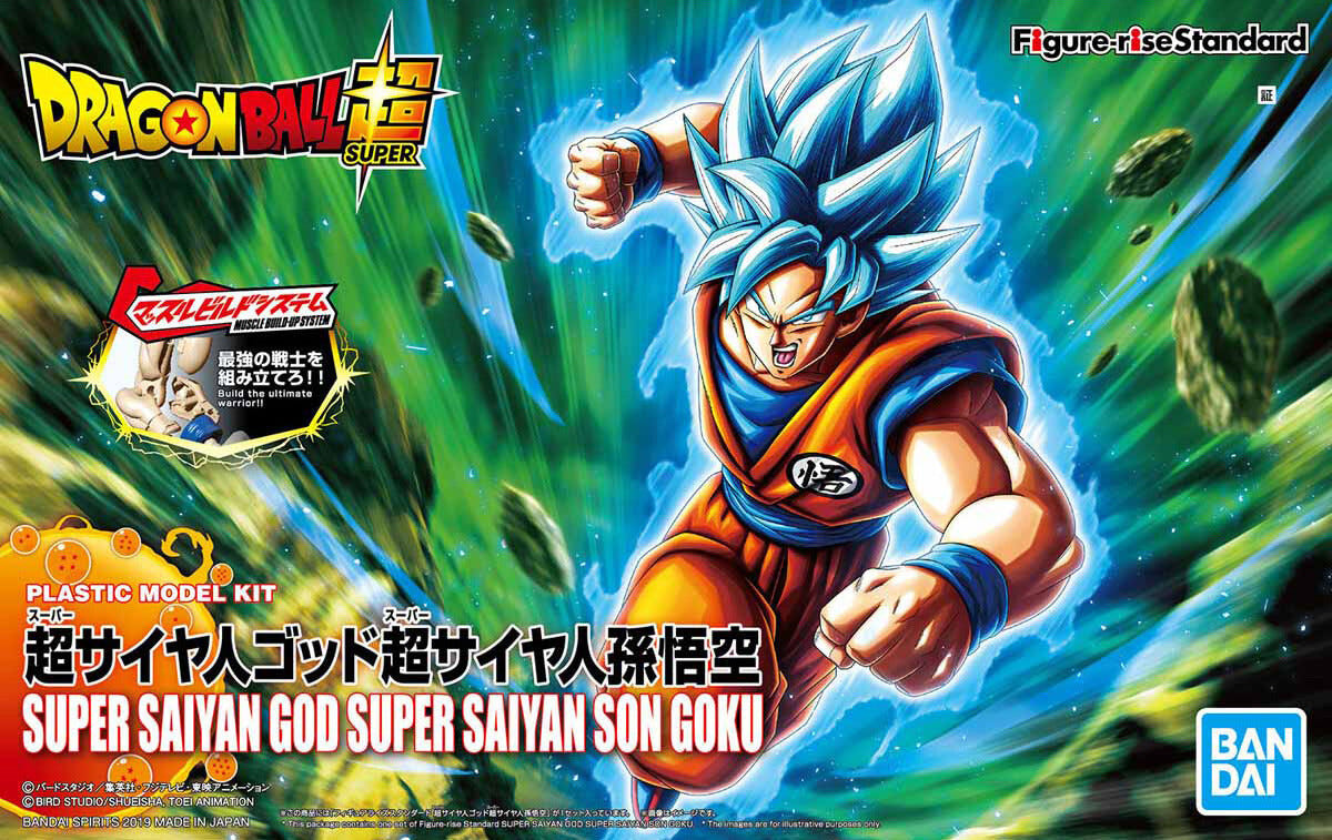 Bandai Figure-Rise Standard Super Saiyan God Super Saiyan Son Goku (PKG Renewal) - MK58228