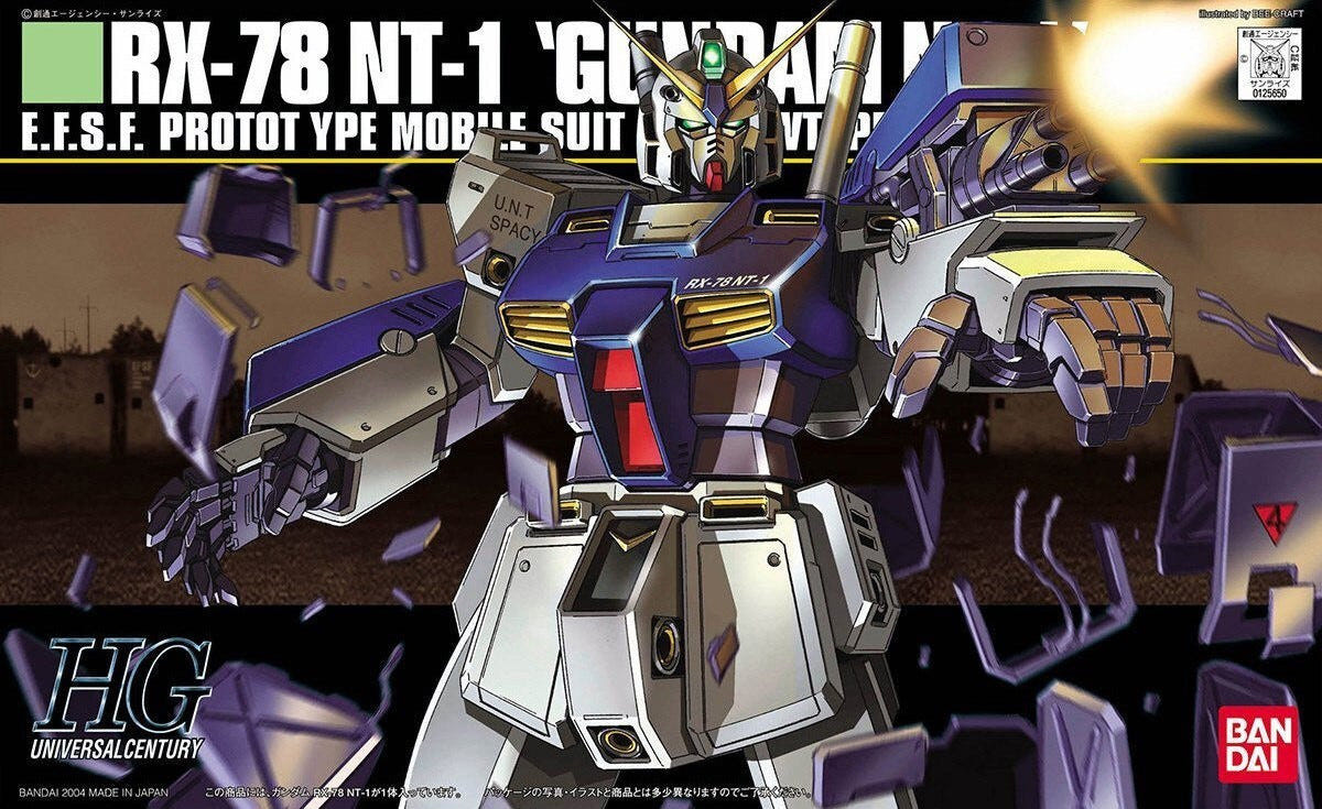 Bandai HGUC 1:144 RX-78 NT-1 Gundam - MK59158