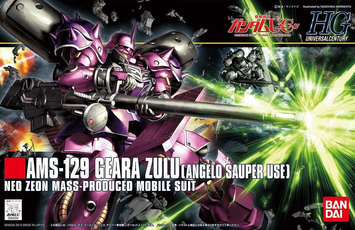 Bandai HGUC 1:144 Geara Zulu Angelo Sauper's - MK63850