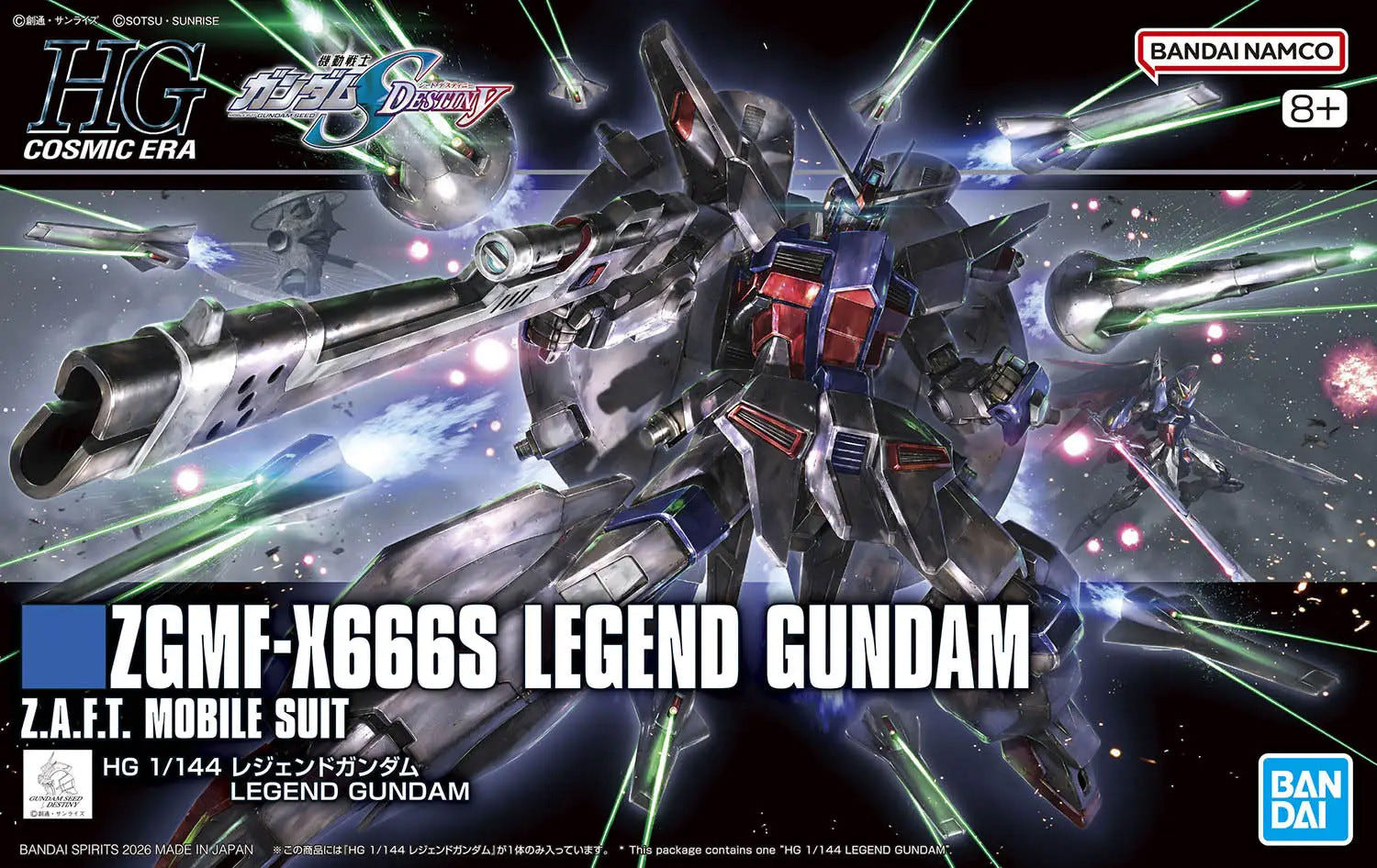 Bandai HG 1:144 Legend Gundam - MK72003