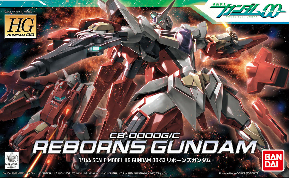 Bandai HG 1:144 Reborns Gundam - MK85543P