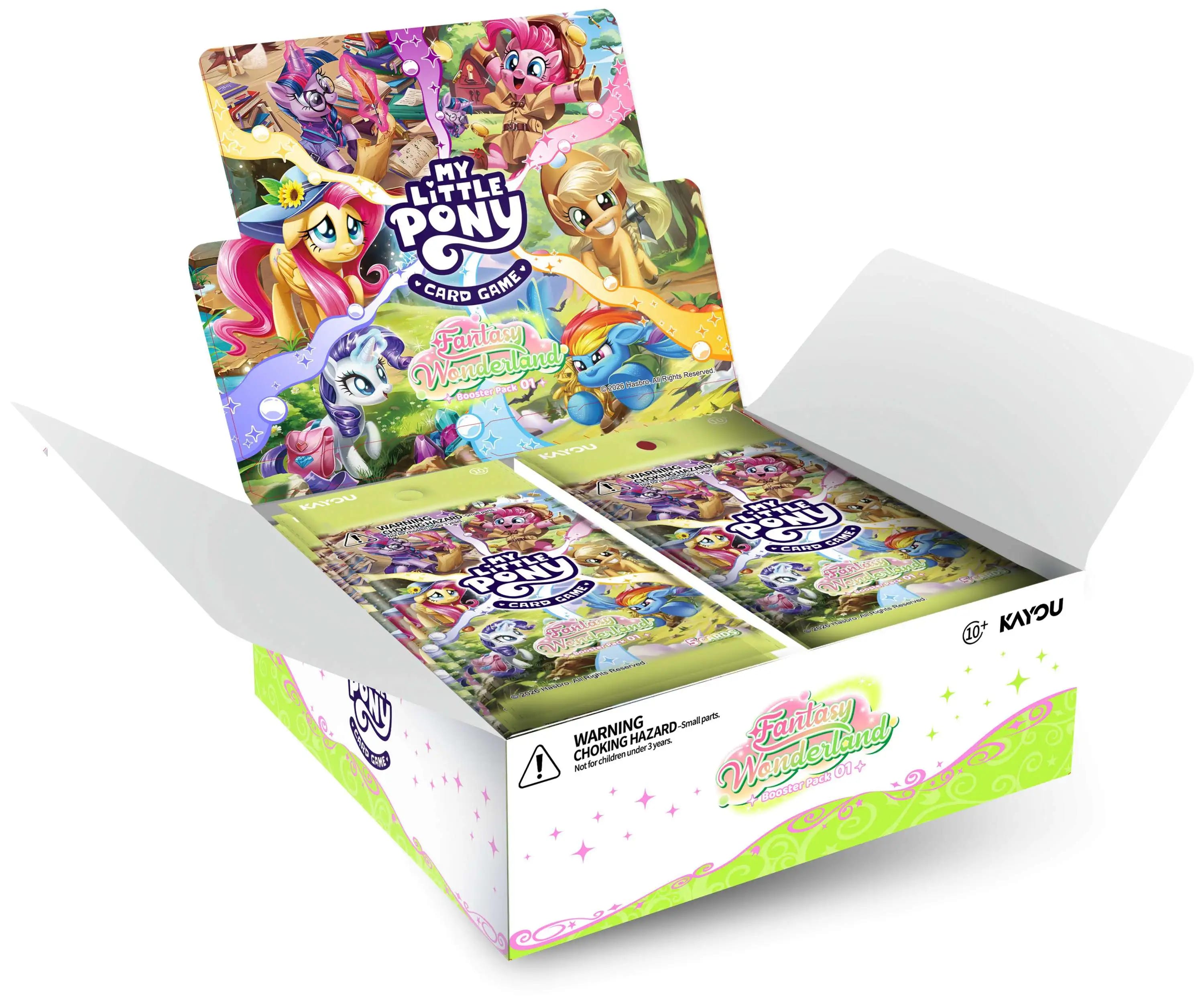 My Little Pony Trading Card Game - Fantasy Wonderlands - Foil Booster Box (20 Packs) - Series 1
