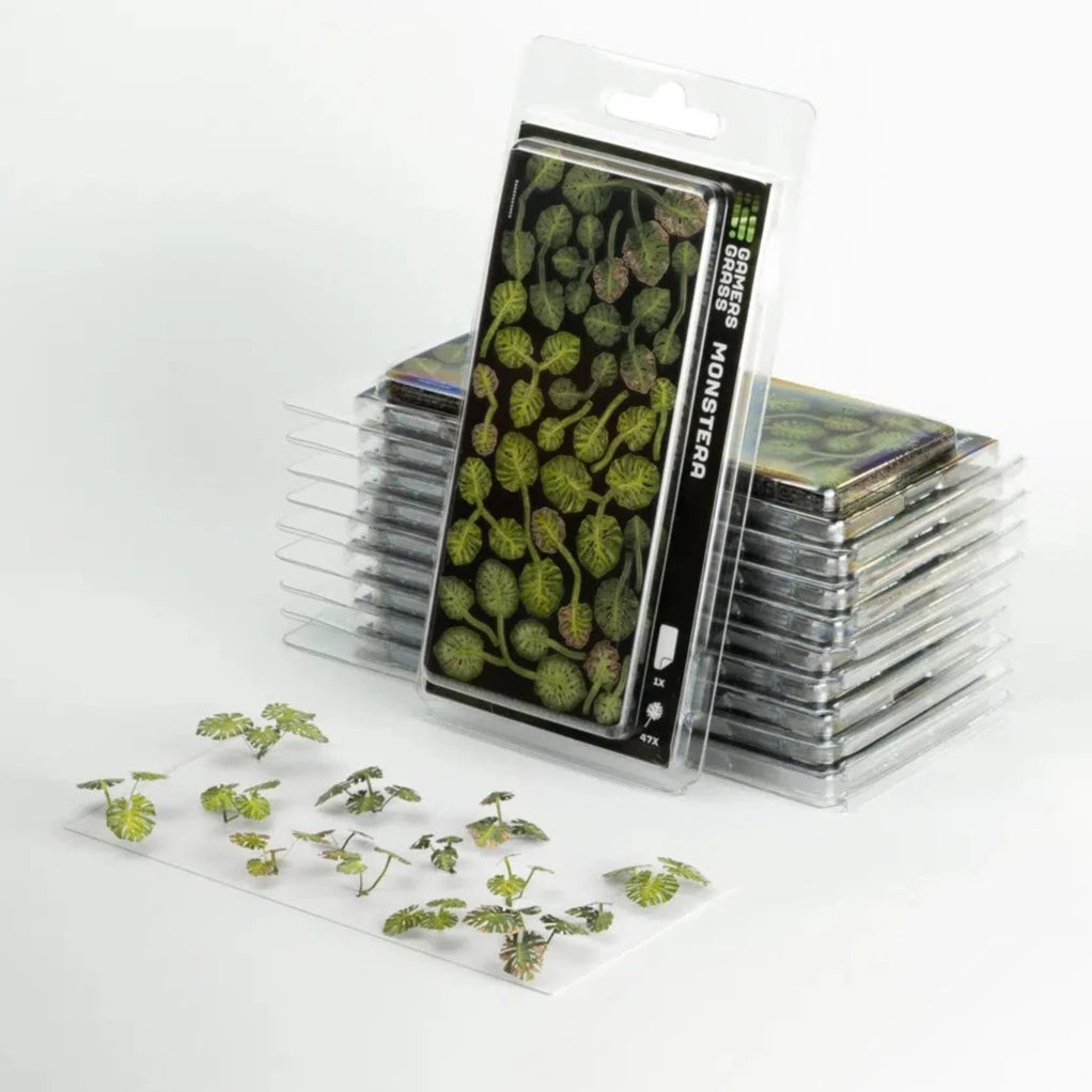 Gamers Grass Laser Plants - Monstera - Loaded Dice