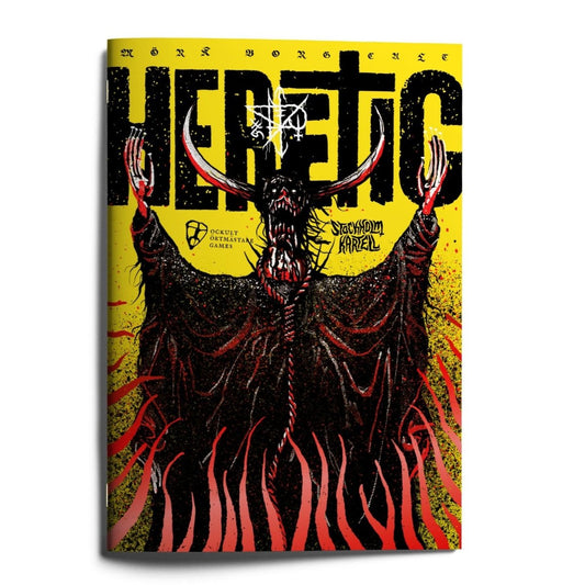 MORK BORG: Cult: Heretic roleplaying game book