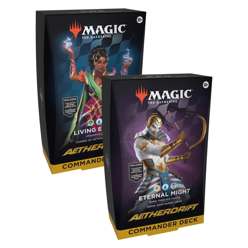 MTG: Aetherdrift Commander Deck Bundle preconstructed deck