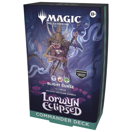 MTG: Lorwyn Eclipsed Commander Deck - Blight Curse preconstructed deck