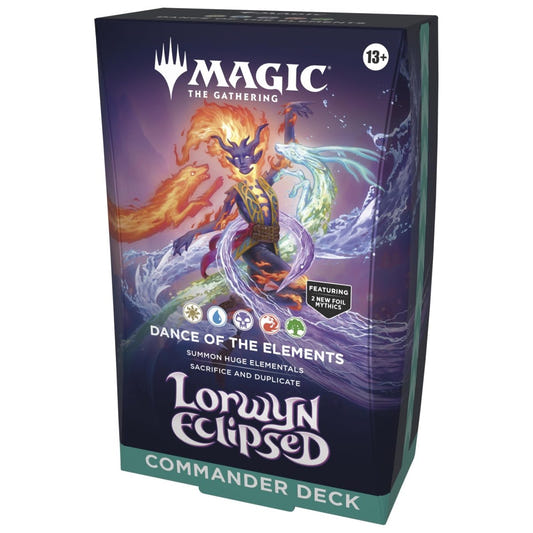 MTG: Lorwyn Eclipsed Commander Deck - Dance of the Elements preconstructed deck