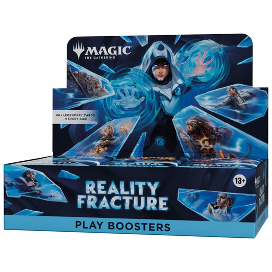 Card game booster pack titled 'Reality Fracture' from 'Magic: The Gathering' on a white background.