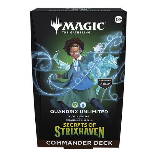 MTG -  Secrets of Strixhaven Commander Deck - Quandrix Unlimited - Loaded Dice