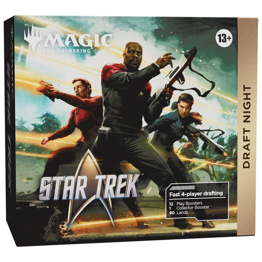 Magic: The Gathering Star Trek Draft Night box for 4 players