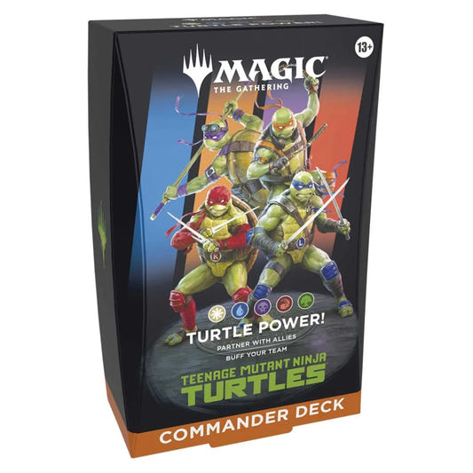 MTG: Teenage Mutant Ninja Turtles Commander Deck preconstructed deck