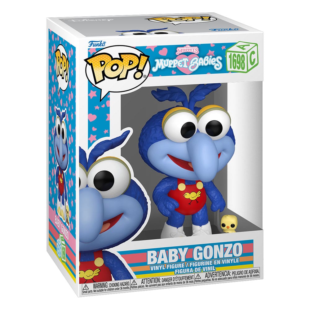 Baby Gonzo Funko POP! vinyl figure in its Muppet Babies window box