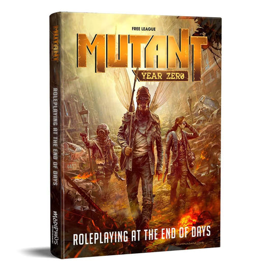 Mutant: Year Zero: Core Rulebook Hardback roleplaying game book