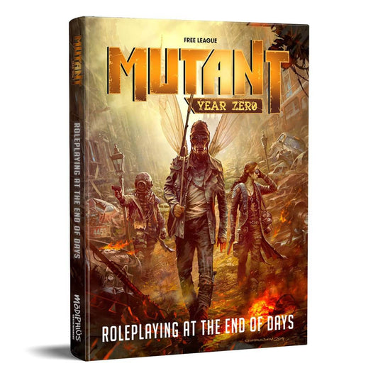 Mutant: Year Zero: Core Rulebook Hardback roleplaying game book