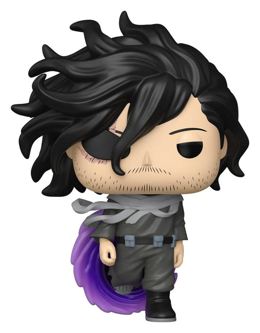 Funko Pop! Animation Shota Aizawa vinyl figure from My Hero Academia with capture scarf and messy hair