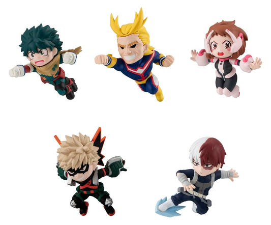 My Hero Academia Tobimas Mini Figures 5 cm Blind Box Display (6)