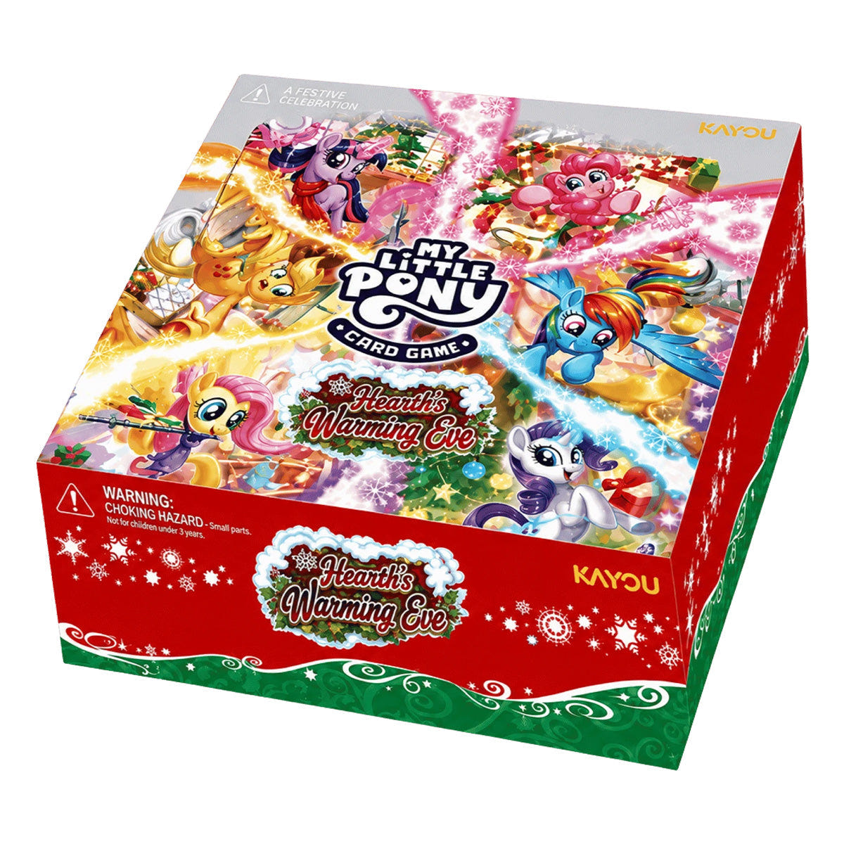 My Little Pony Trading Card Game - Hearth's Warming Eve - Foil Booster Pack - Series 4 – 20-pack booster display