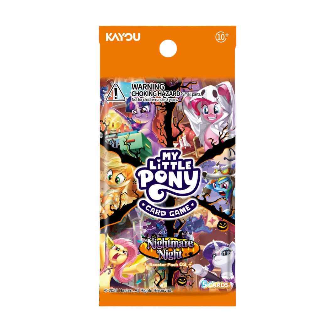 My Little Pony Trading Card Game - Nightmare Night - Foil Booster Pack - Series 3