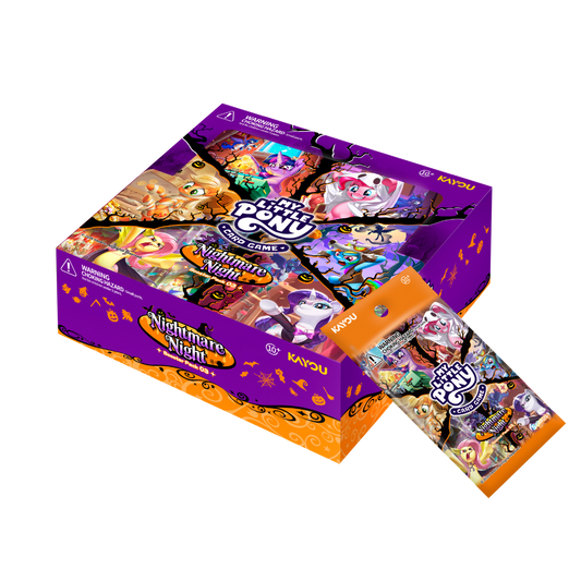 My Little Pony Trading Card Game - Nightmare Night - Foil Booster Box (20 Packs) - Series 3