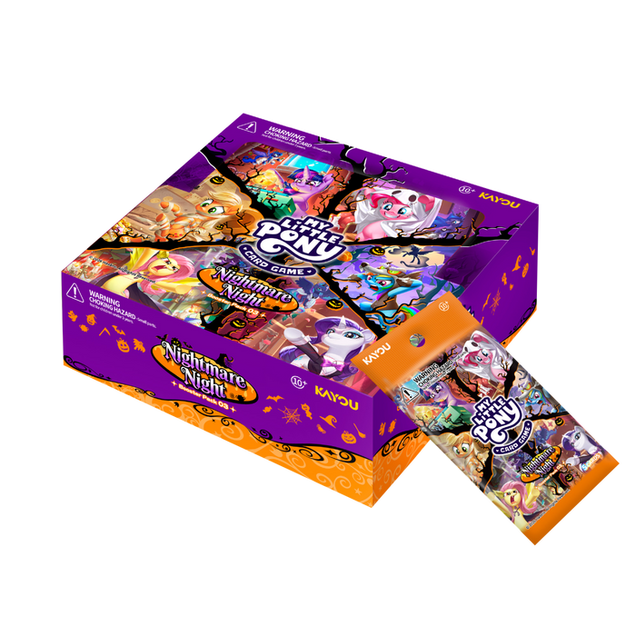 My Little Pony TCG - Nightmare Night - Foil Booster Box (20 Packs) - Series 3