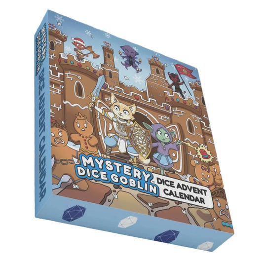 Mystery Dice Goblin Christmas Dice Advent Calendar 2026 – Siege on Gingerbread Castle edition