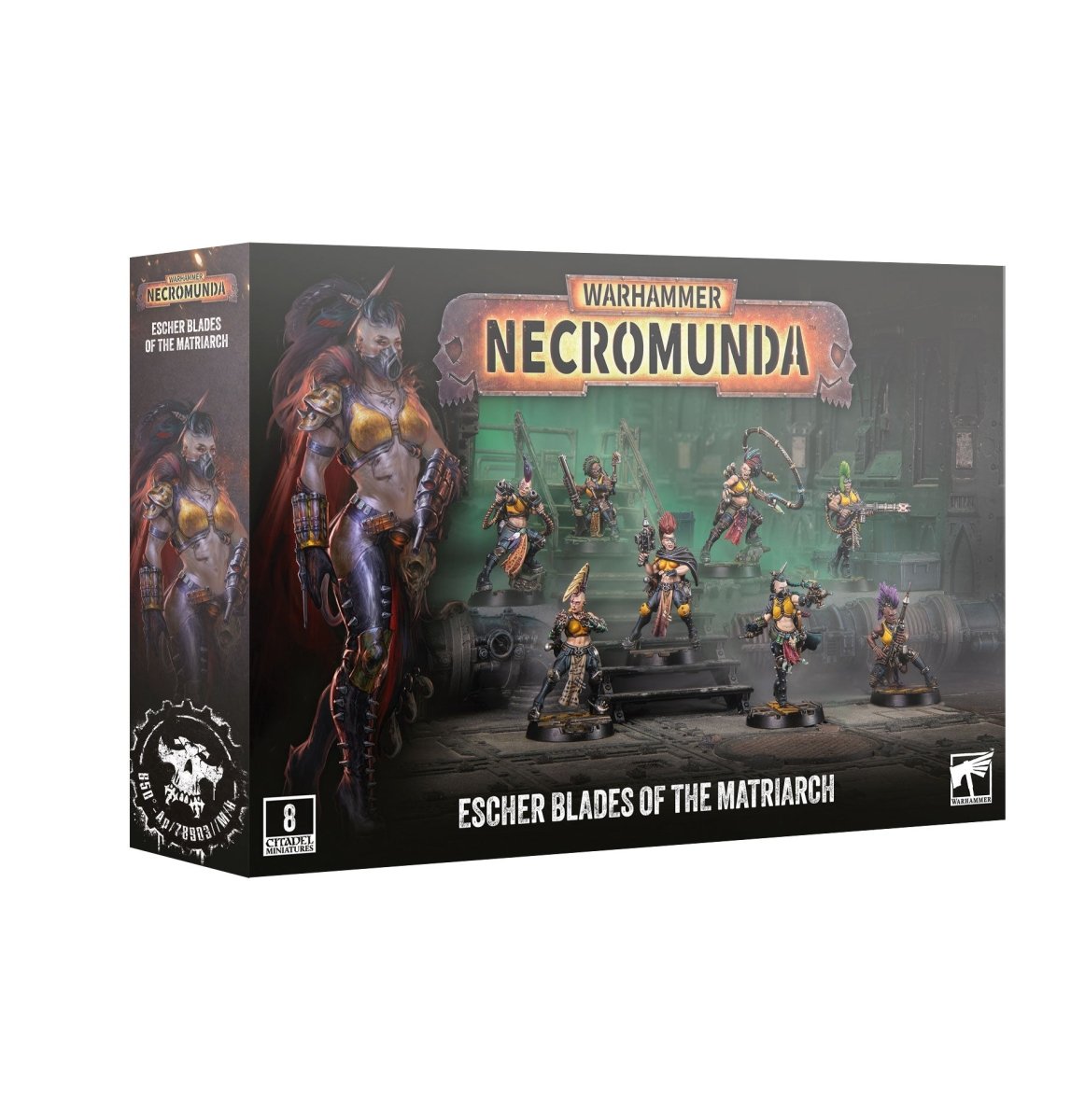 GW 301-85 — Necromunda: Escher Blades of the Matriarch