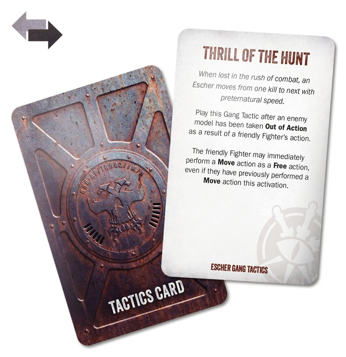 Necromunda: Escher Card Pack – included rules
