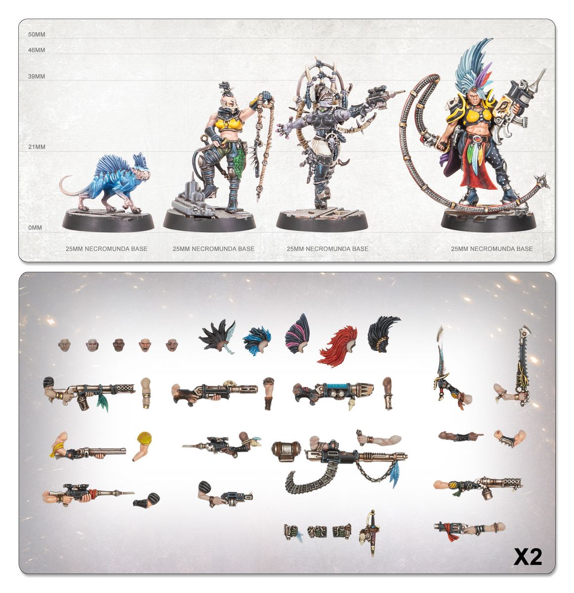 Necromunda: Escher Underhive Crew - Loaded Dice
