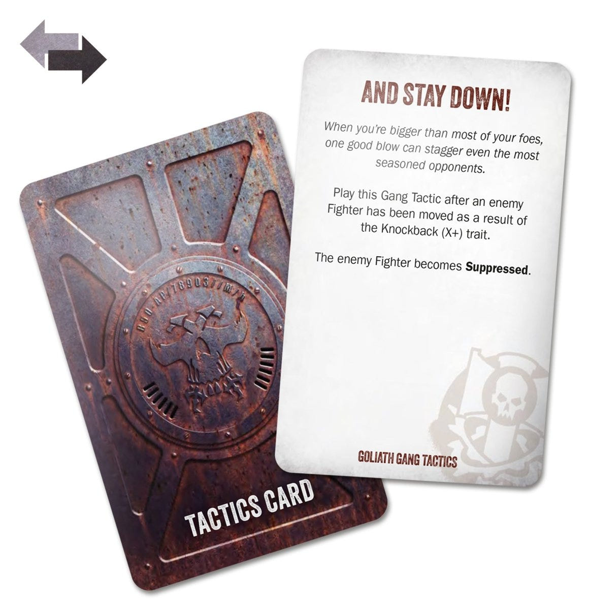 Necromunda: Goliath Card Pack – included rules