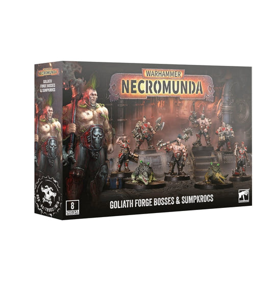 GW 301-76 — Necromunda: Goliath Forge Bosses & Sumpkrocs