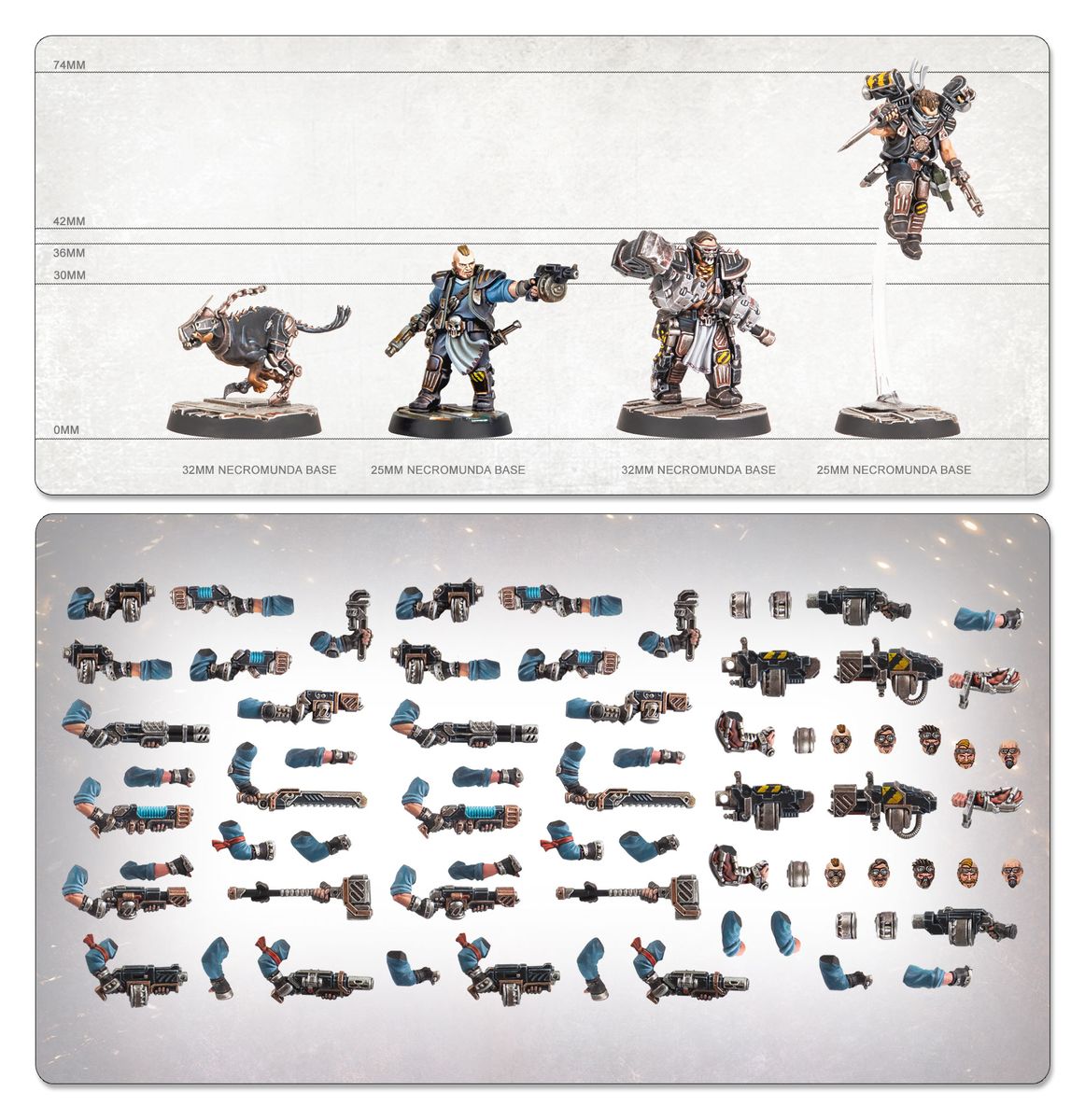 Necromunda: Orlock Underhive Crew - Loaded Dice