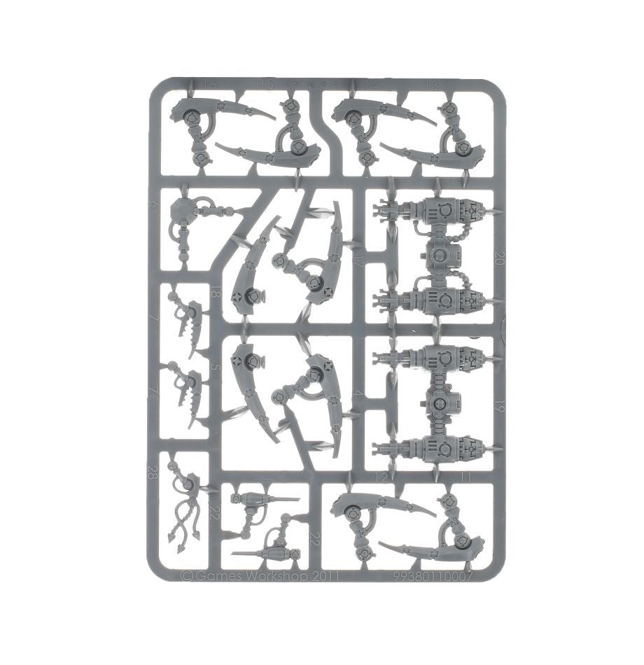 Necrons: Canoptek Spyder sprue contents - Loaded Dice