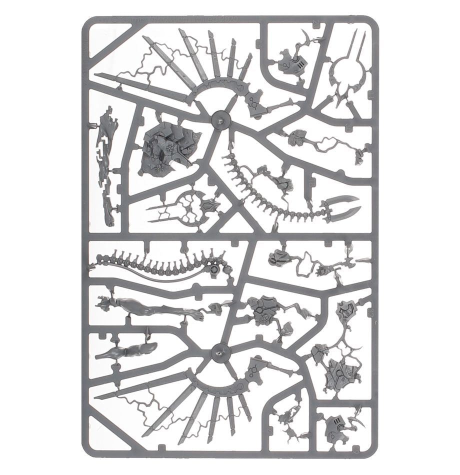 Necrons: C'Tan Shard of The Void Dragon sprue contents - Loaded Dice