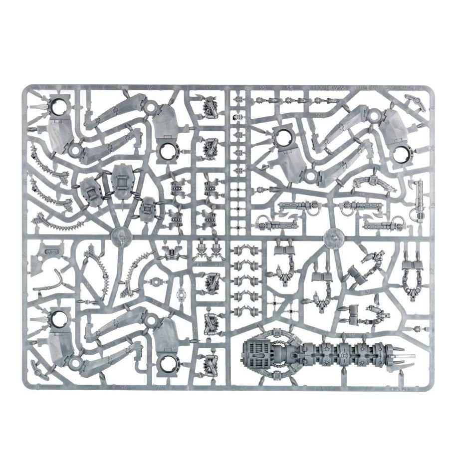 Necrons: Ghost Ark sprue contents - Loaded Dice