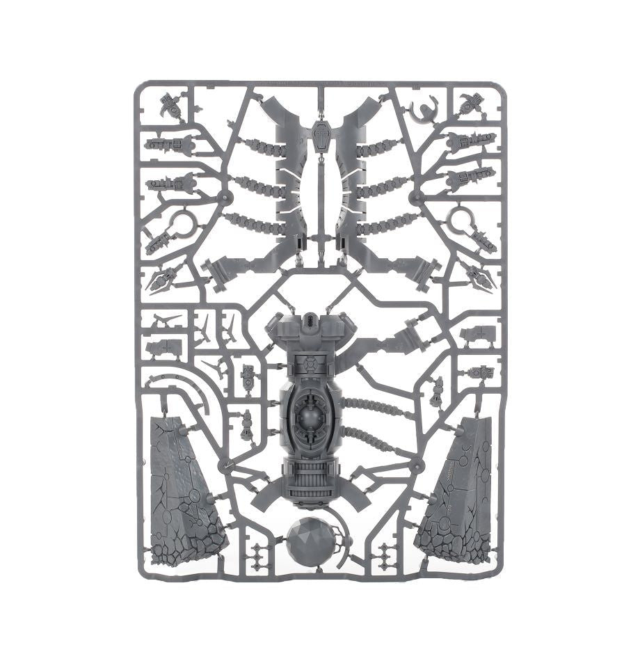 Necrons: Monolith sprue contents - Loaded Dice