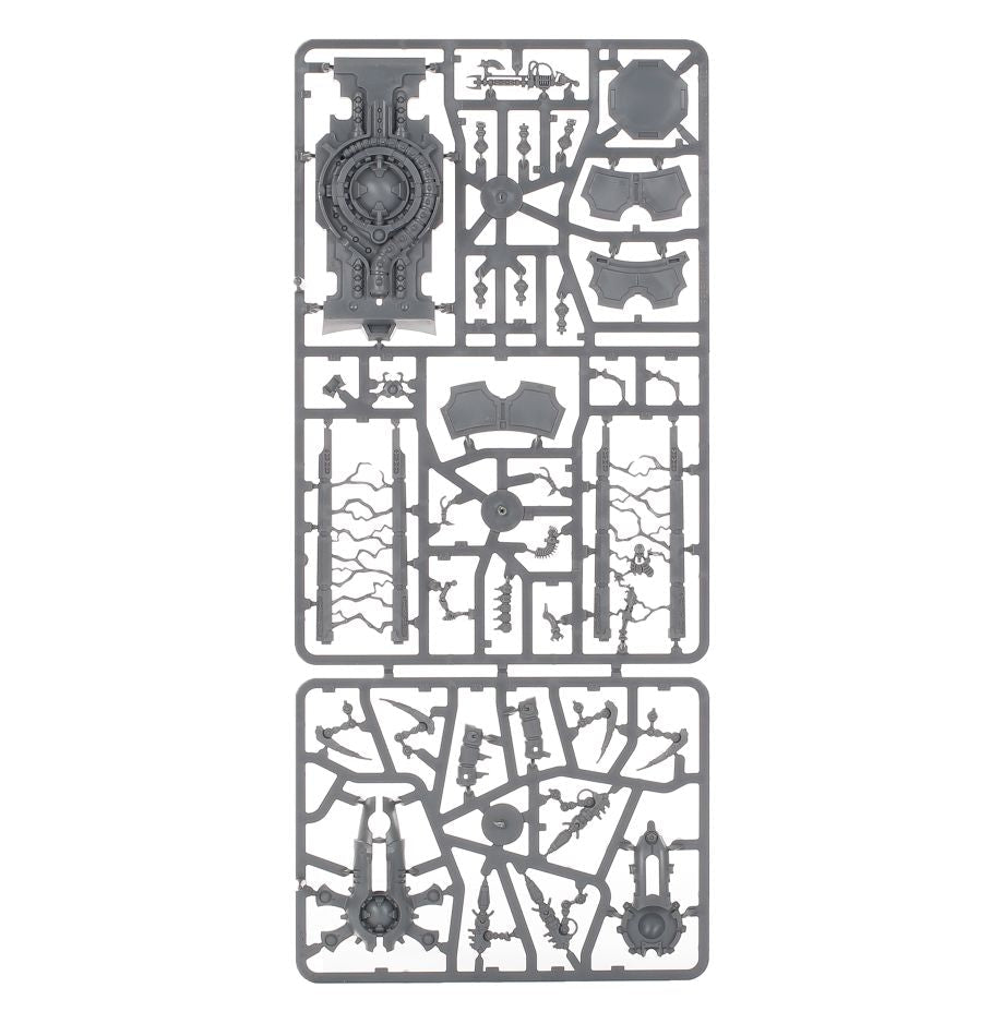 Necrons: Monolith sprue contents - Loaded Dice