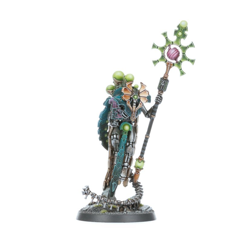 Necrons: Orikan the Diviner painted miniature - Loaded Dice