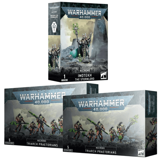Necrons: Stormlord’s Eternal Phalanx Bundle - Loaded Dice