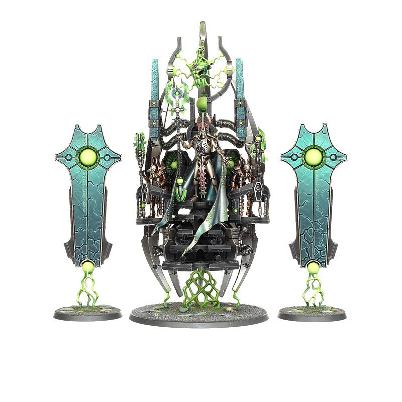 Necrons: Szarekh The Silent King painted miniature - Loaded Dice