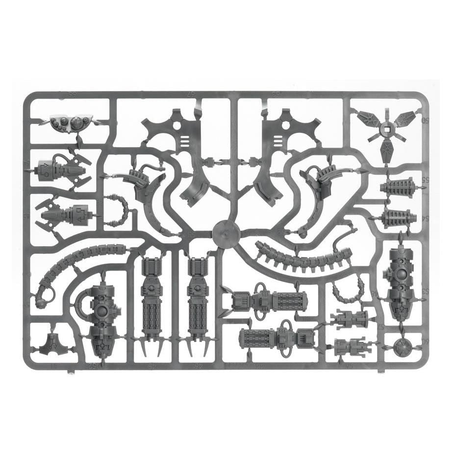 Necrons: Triarch Stalker sprue contents - Loaded Dice
