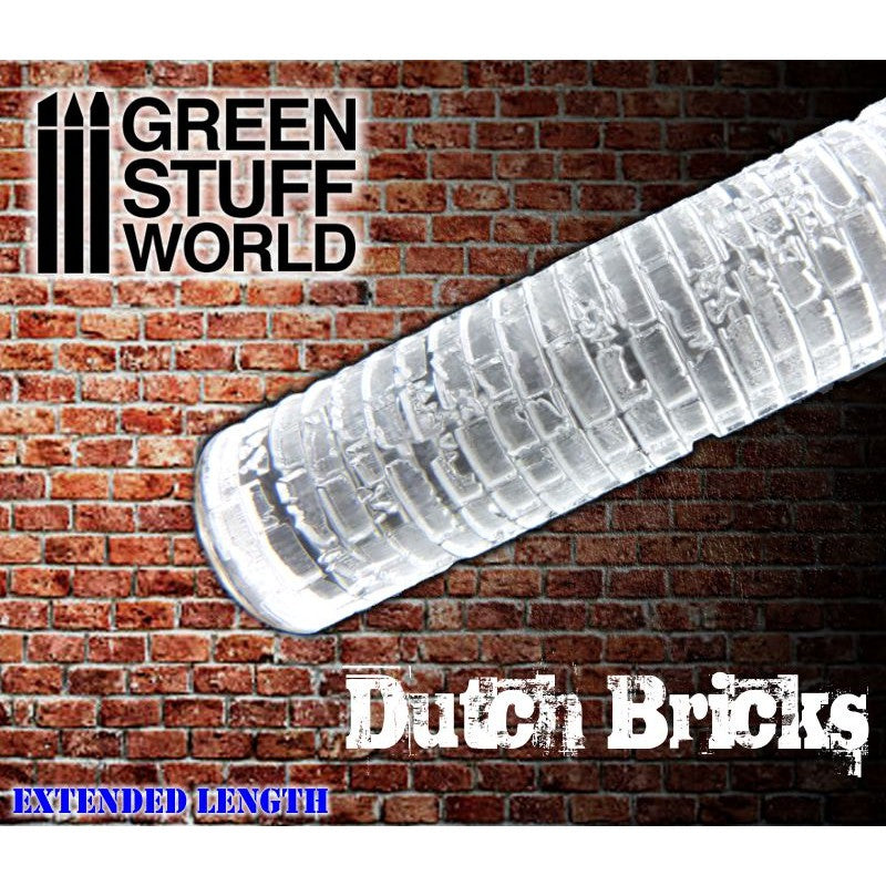 Green Stuff World Rolling Pin DUTCH Bricks - Loaded Dice Barry Vale of Glamorgan CF64 3HD