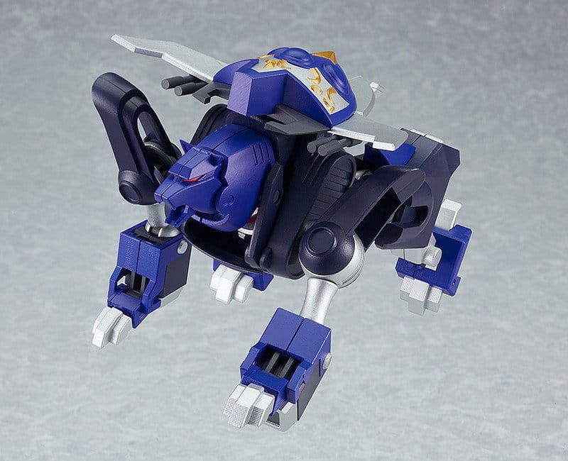 Moderoid Queen Cideron transformed into navy Yari Panther mode