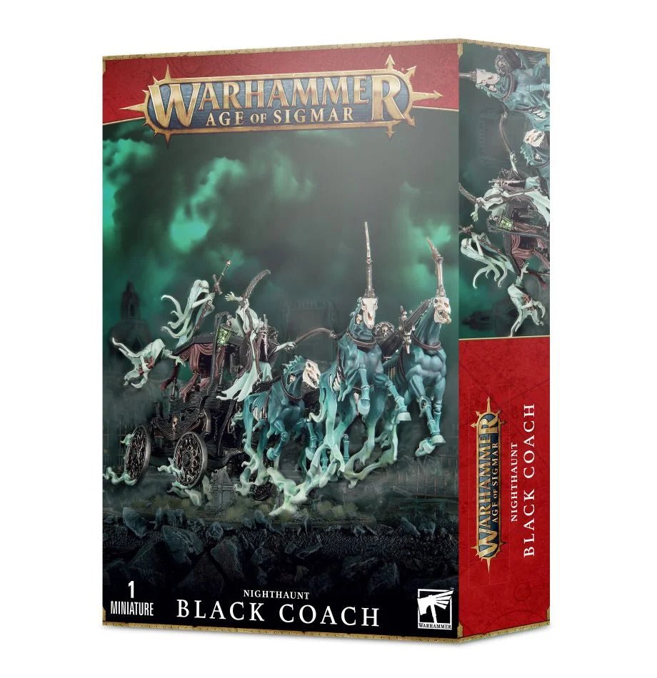 Warhammer Age of Sigmar Nighthaunt Black Coach box front