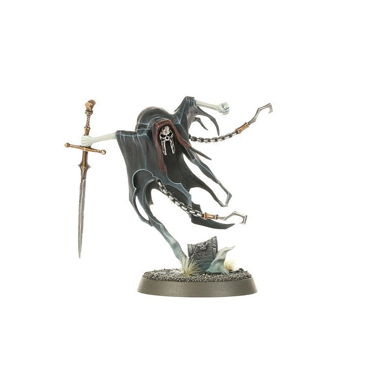 Painted Bladegheist Revenant with greatblade held upright and chains trailing, front view