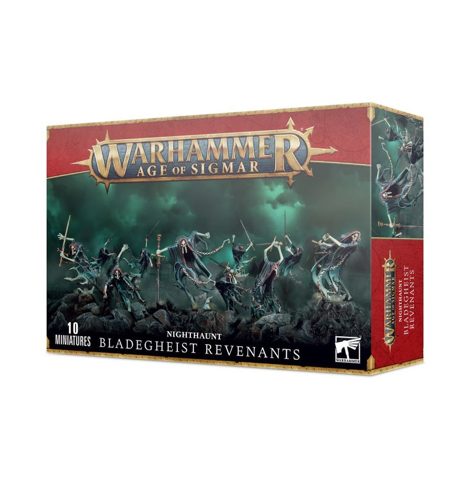Games Workshop Nighthaunt Bladegheist Revenants box, Warhammer Age of Sigmar, 10 miniatures