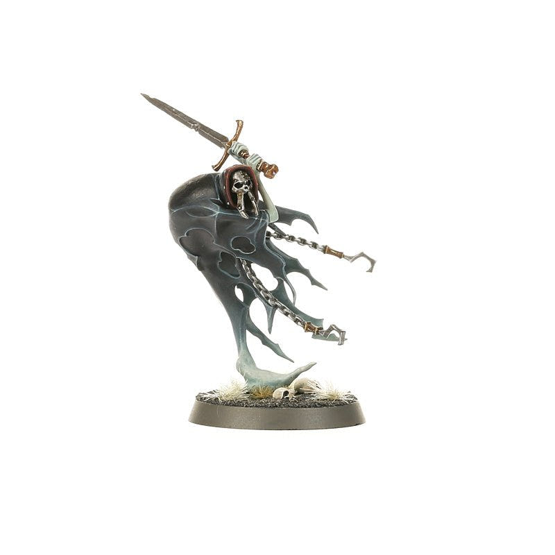 Painted Bladegheist Revenant swooping forward with greatblade raised overhead
