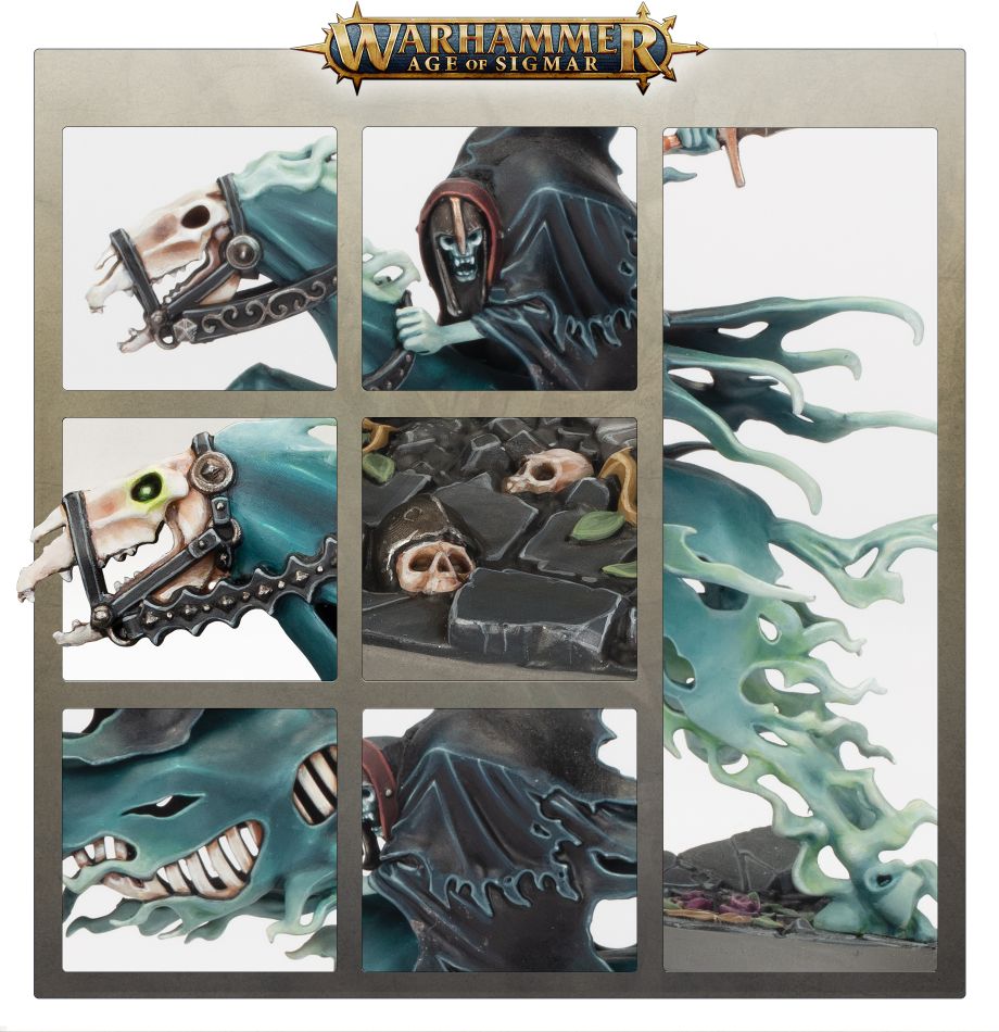 Nighthaunt: Dreadblade Harrows model detail - Loaded Dice