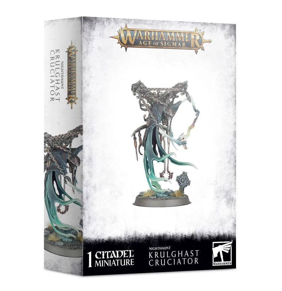 Games Workshop Age of Sigmar Nighthaunt Krulghast Cruciator box front