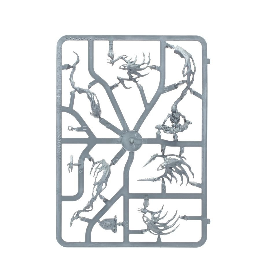 Nighthaunt: Spirit Hosts sprue contents - Loaded Dice
