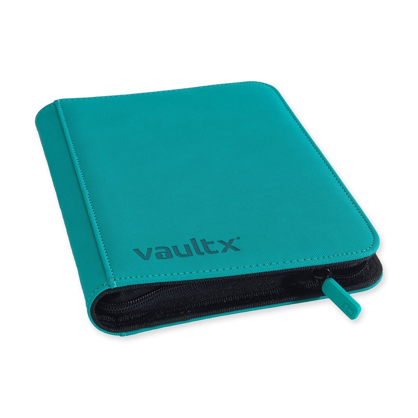 VaultX Exo-Tec Zip Binder - 4 Pocket - Ocean Blue (Teal)